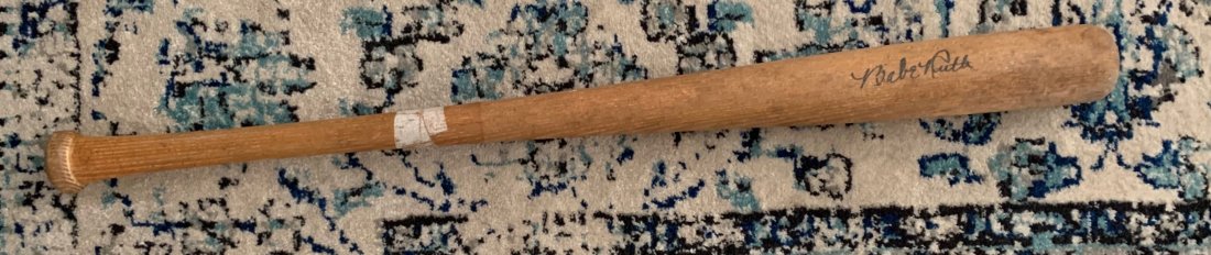 Signed Babe Ruth, Mickey Mantle and Roger Maris Bat: Signed by Babe Ruth, Mickey Mantle and Roger Maris. Comes in an acrylic display case.