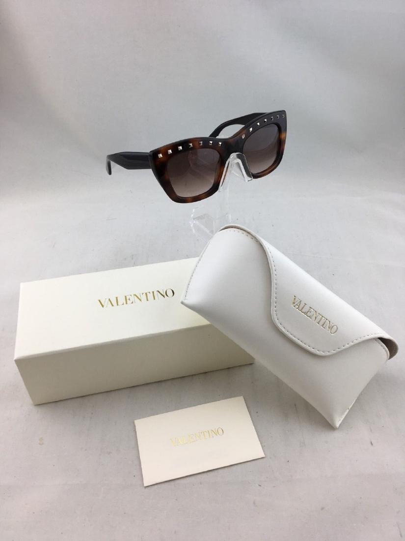Valentino sunglasses womens: Brand:Valentino Style:Square Frame Color:Tortoise Lens Color:Brown Frame Material:Plastic Made in Italy Comes with Box/Case/Authenticity certificate Condition: Gently Loved/Very good Bid with confiden