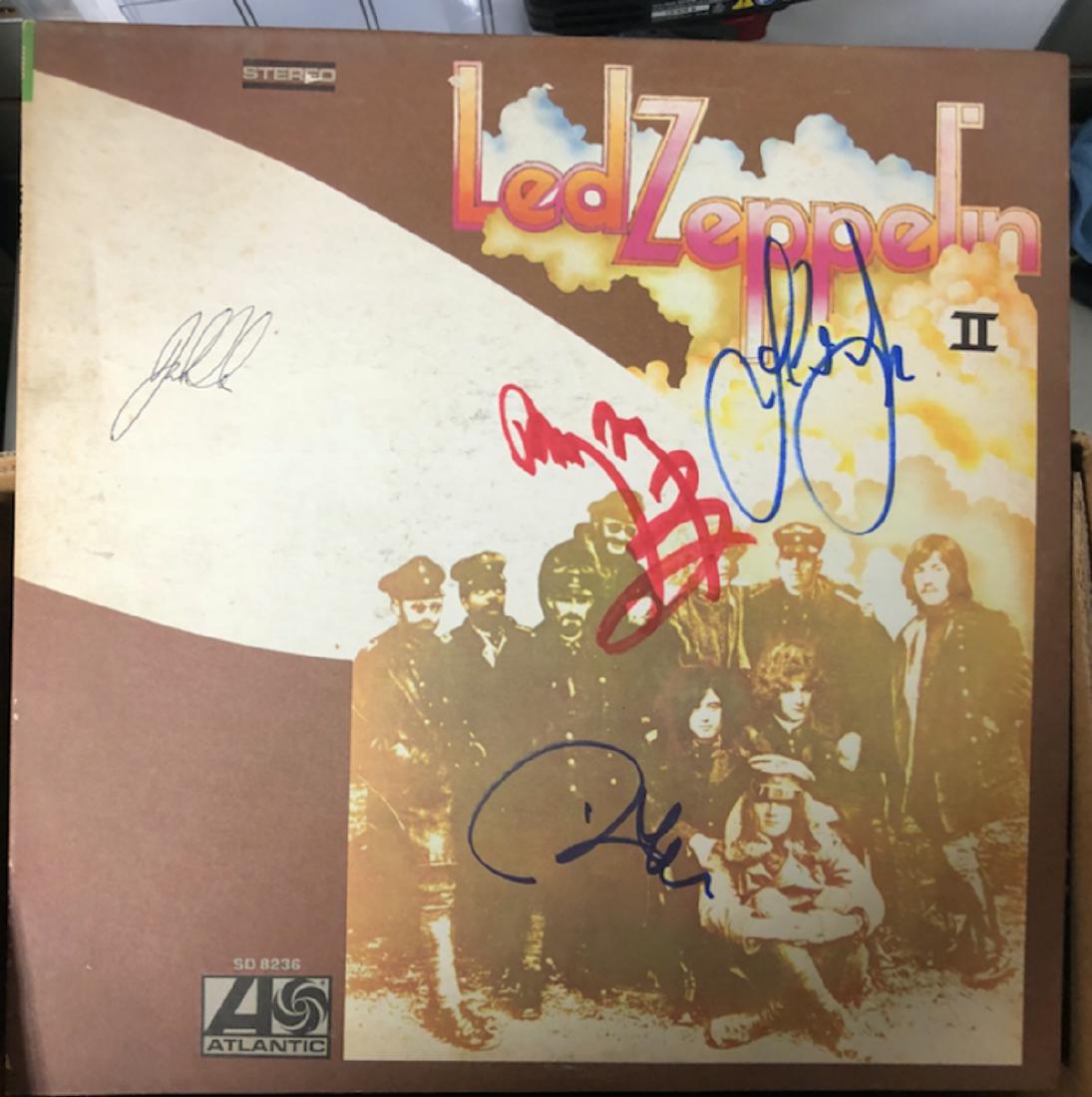 Signed Led Zeppelin 2 (1 of 1)