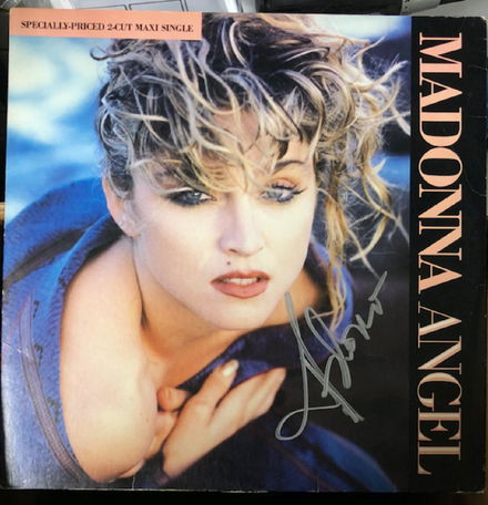Signed Madonna Angel Album Jan 12 19 Laguna Beach Auction House In Ca Signed Madonna Angel Album Jan 12 19 Laguna Beach Auction House In Ca