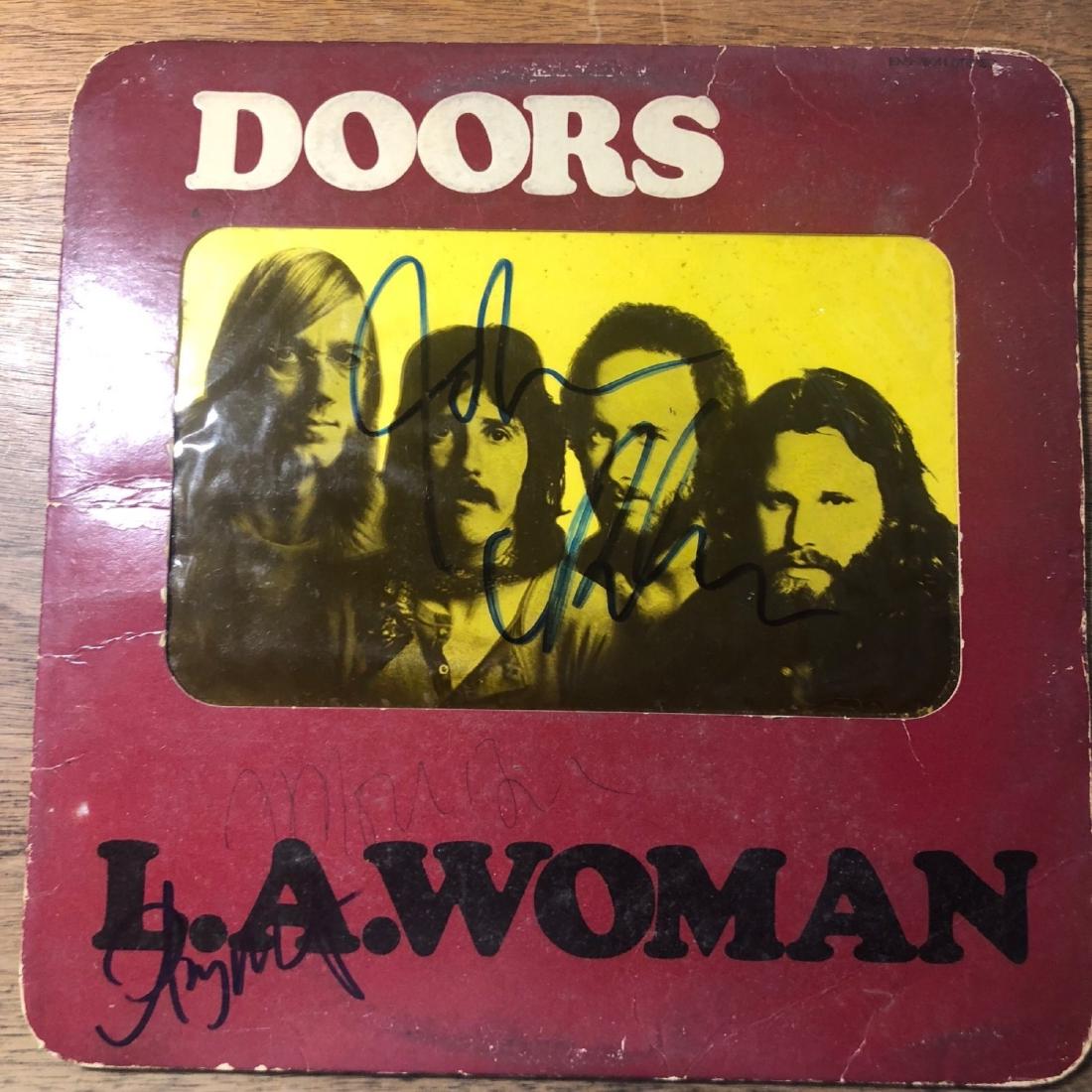 Signed Doors La Woman Album Jan 19 2019 Laguna Beach Auction