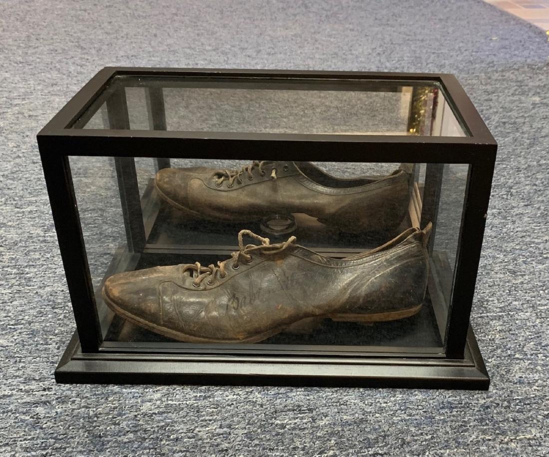 Signed Babe Ruth Cleat: Signed by Babe Ruth