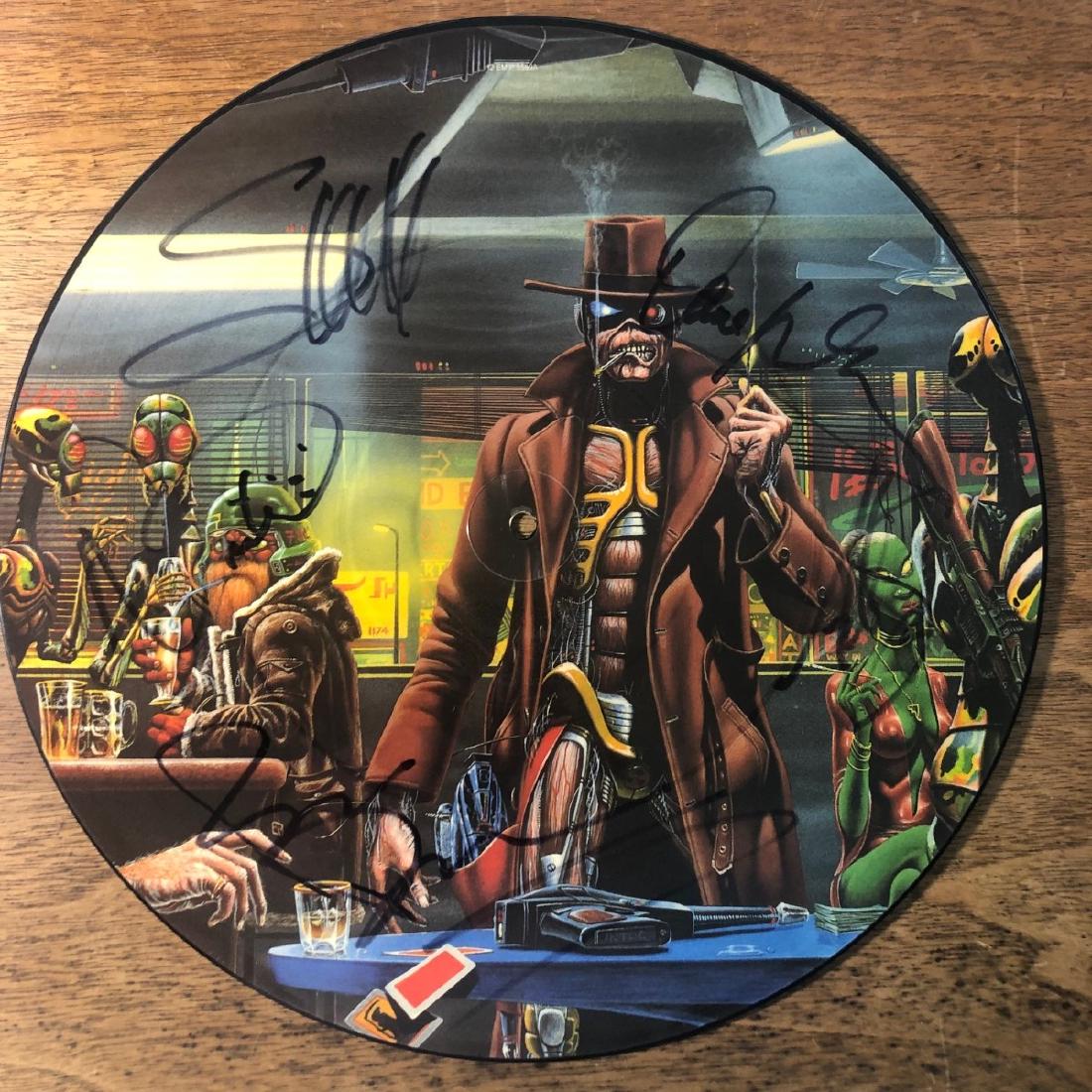 Signed Iron Maiden Picture Disc (1 of 1)