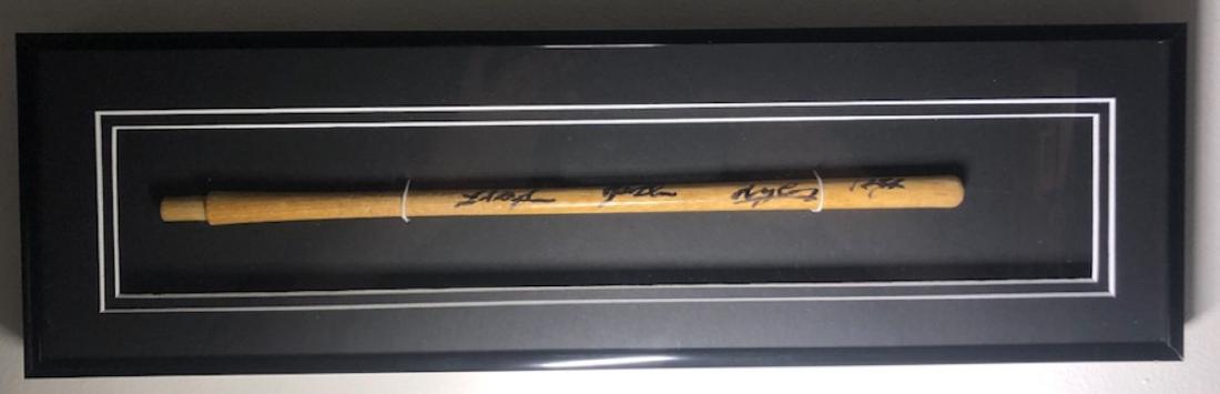 Signed Led Zeppelin Tympany Stick (1 of 2)