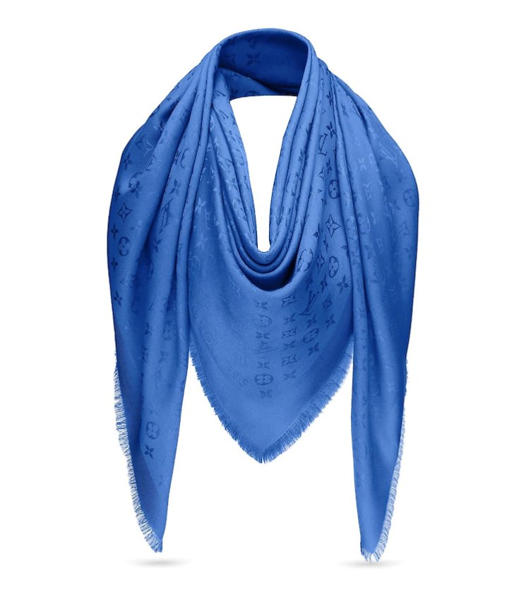Louis Vuitton Shawl/Scarf (blue) (1 of 5)
