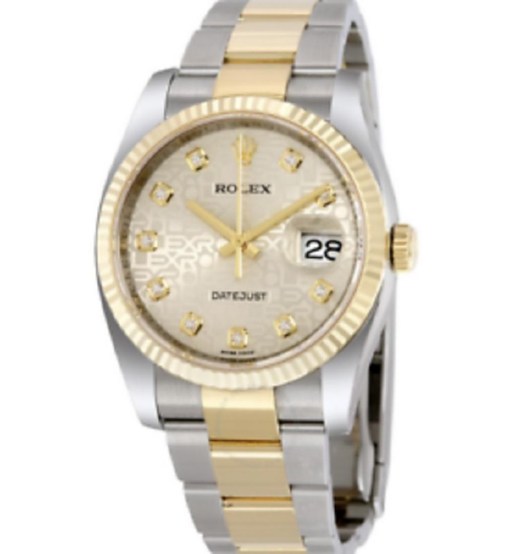 Rolex Datejust 36mm mens watch (1 of 6)