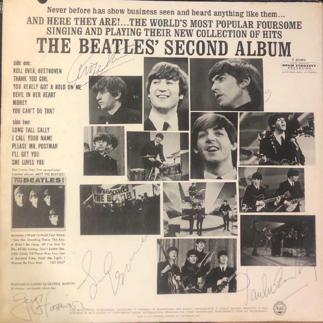 Signed Beatles Second Album (1 of 1)