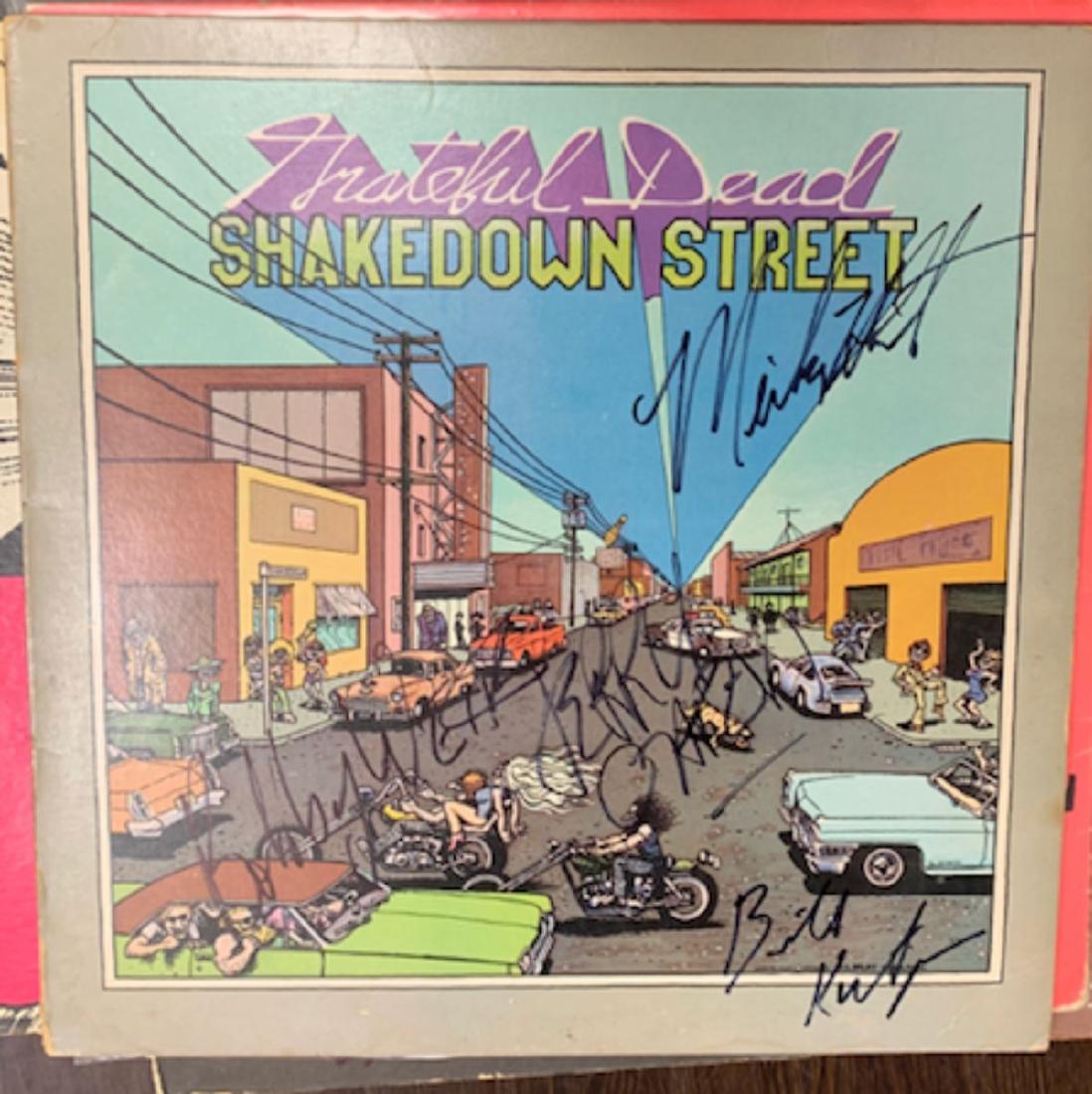Signed Grateful Dead Shakedown Street Album (1 of 1)