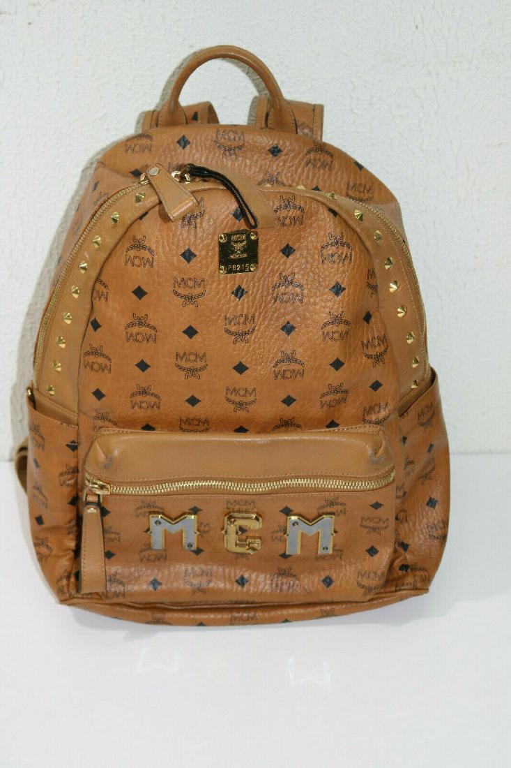 MCM Monogrammed Backpack (1 of 11)