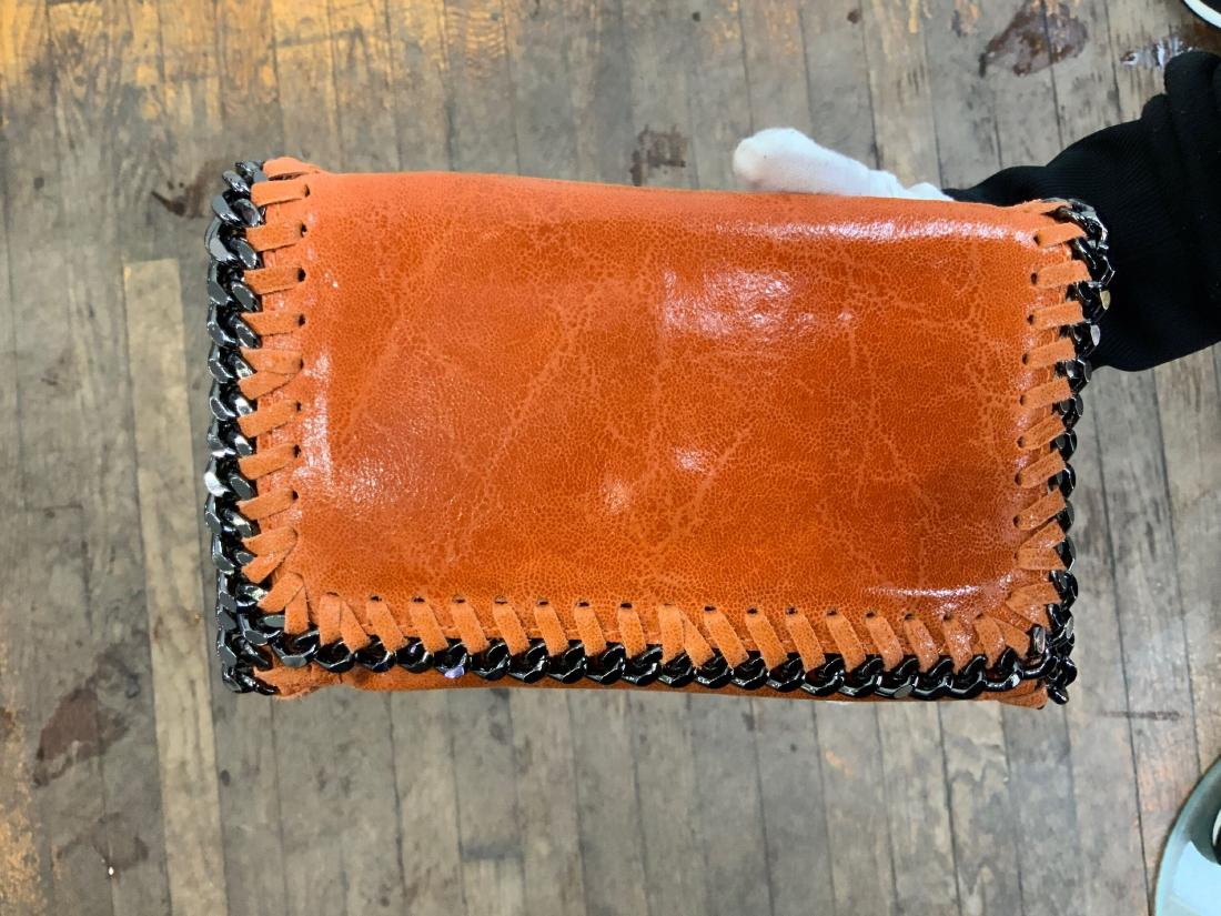 Convertible Clutch: Style: Convertible Clutch Size: 8.5"x8.5"x1.5" Color: Saddle Orange Condition: Brand New