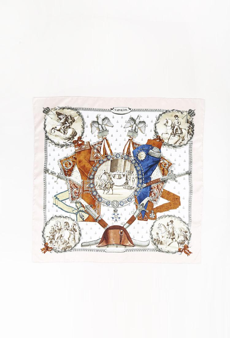 Hermes silk multicolor scarf (1 of 2)