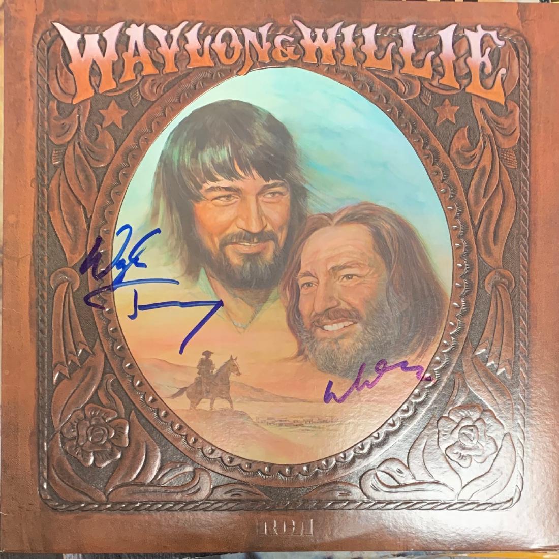 Signed Waylon and Willie Album (1 of 1)