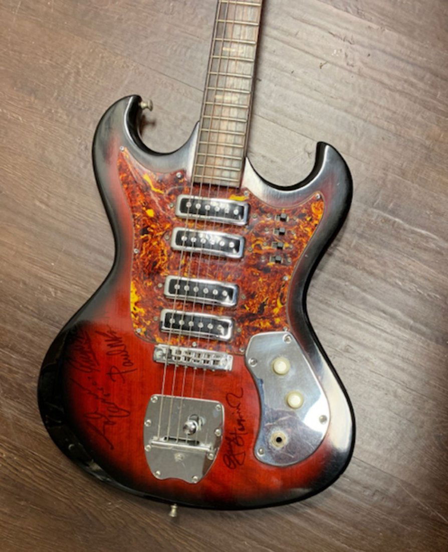 Signed Beatles Guitar (1 of 1)