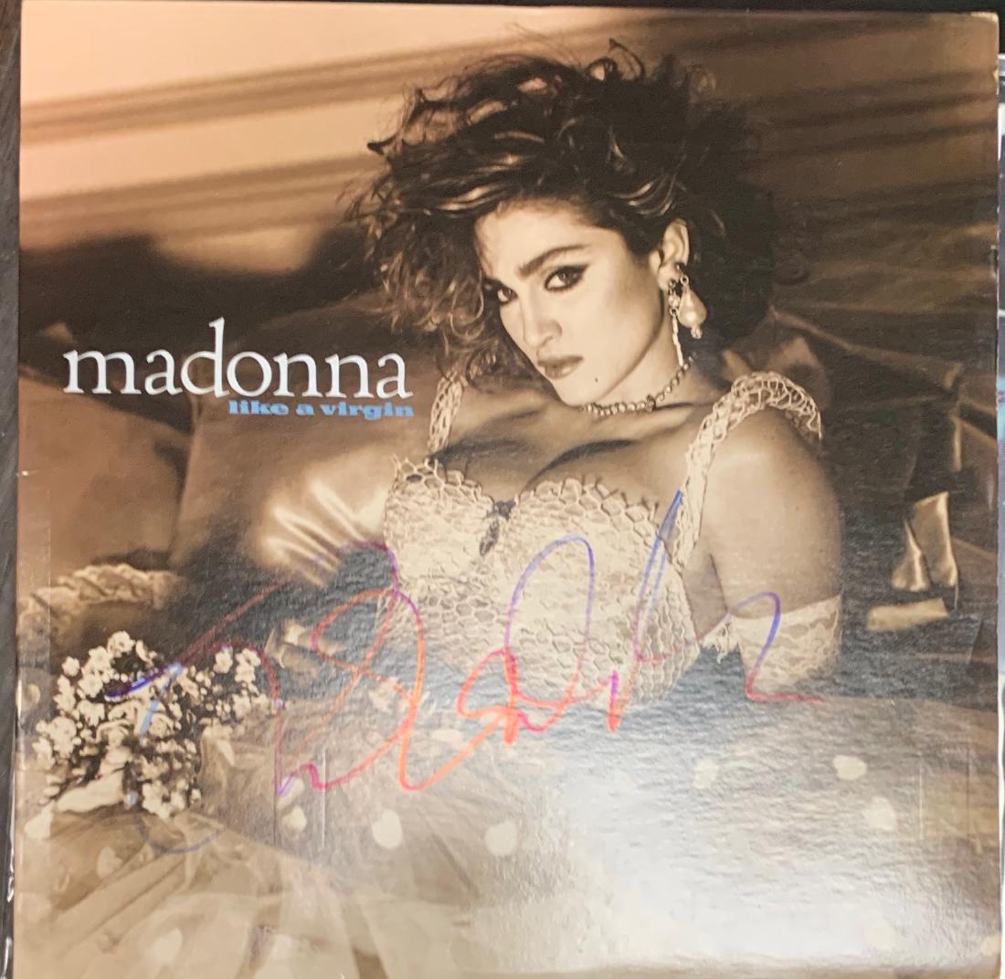 Madonna Like A Virgin 1984 Promotional Poster