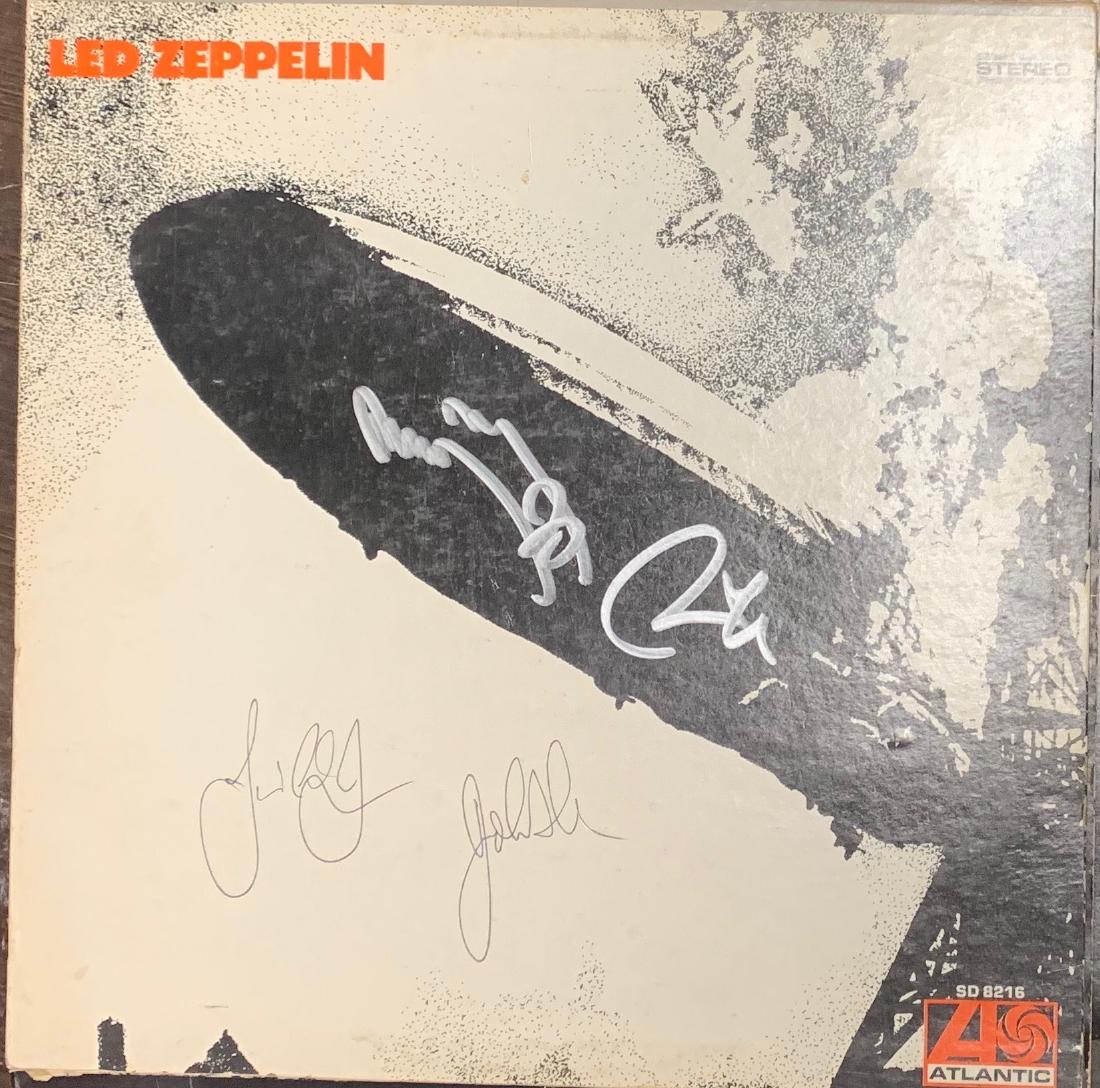 Signed Led Zeppelin I Album (1 of 1)