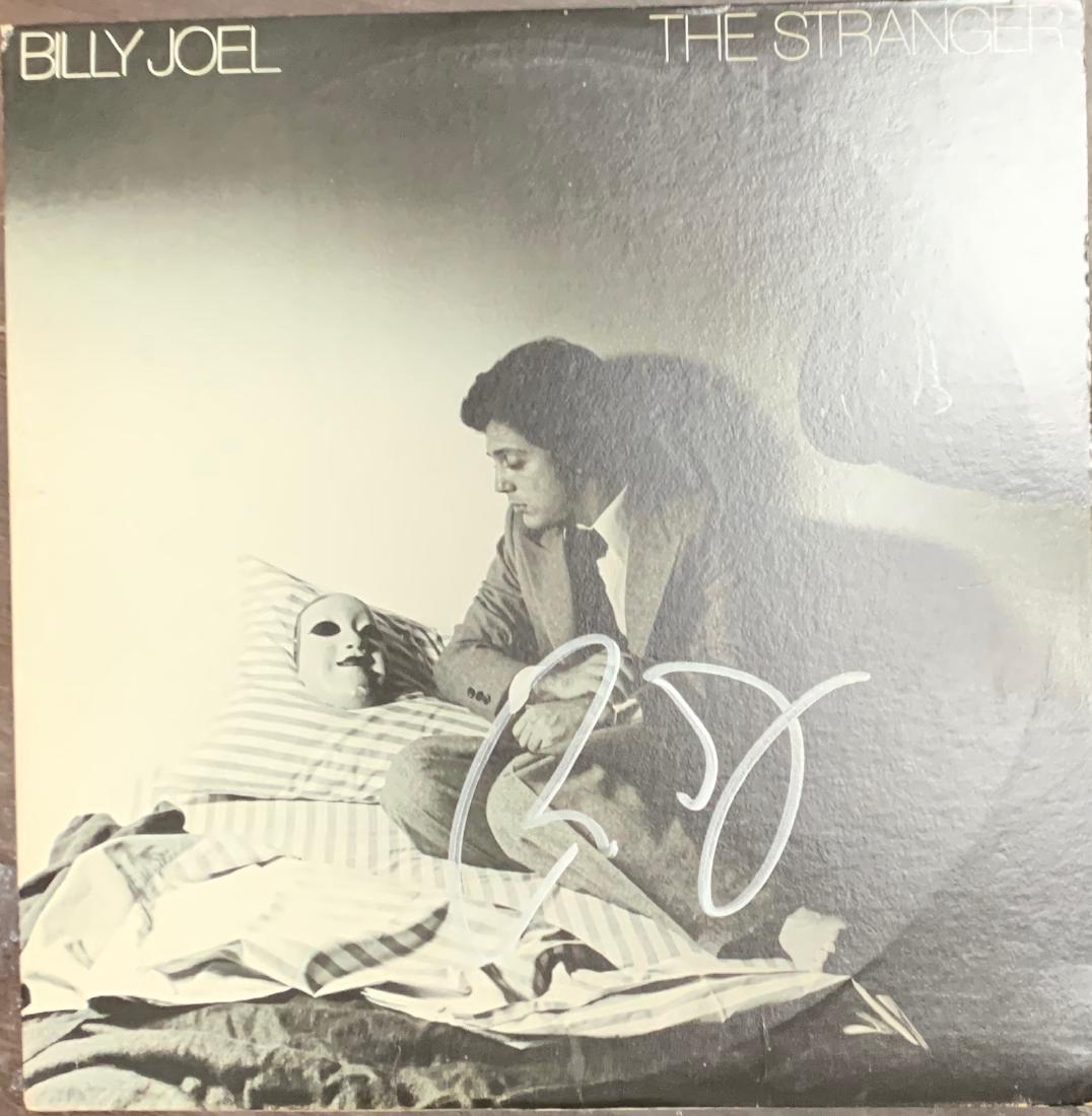 Signed Billy Joel The Stranger Albumn: Signed By Billy Joel