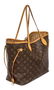 Louis Vuitton Brown Monogram Neverfull MM Tote Bag - 5