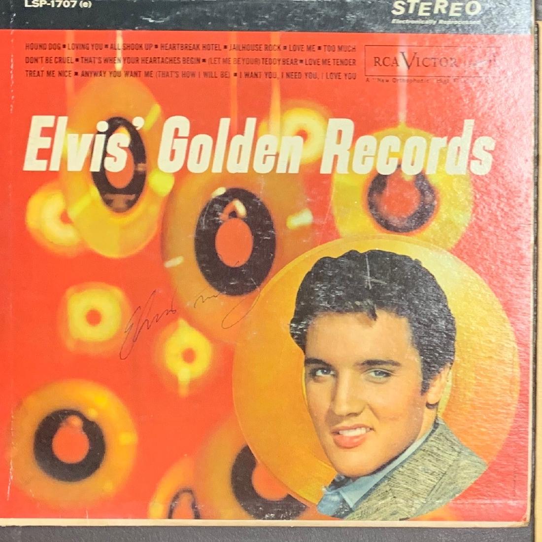 Signed Elvis Presley Golden Records Album (1 of 1)