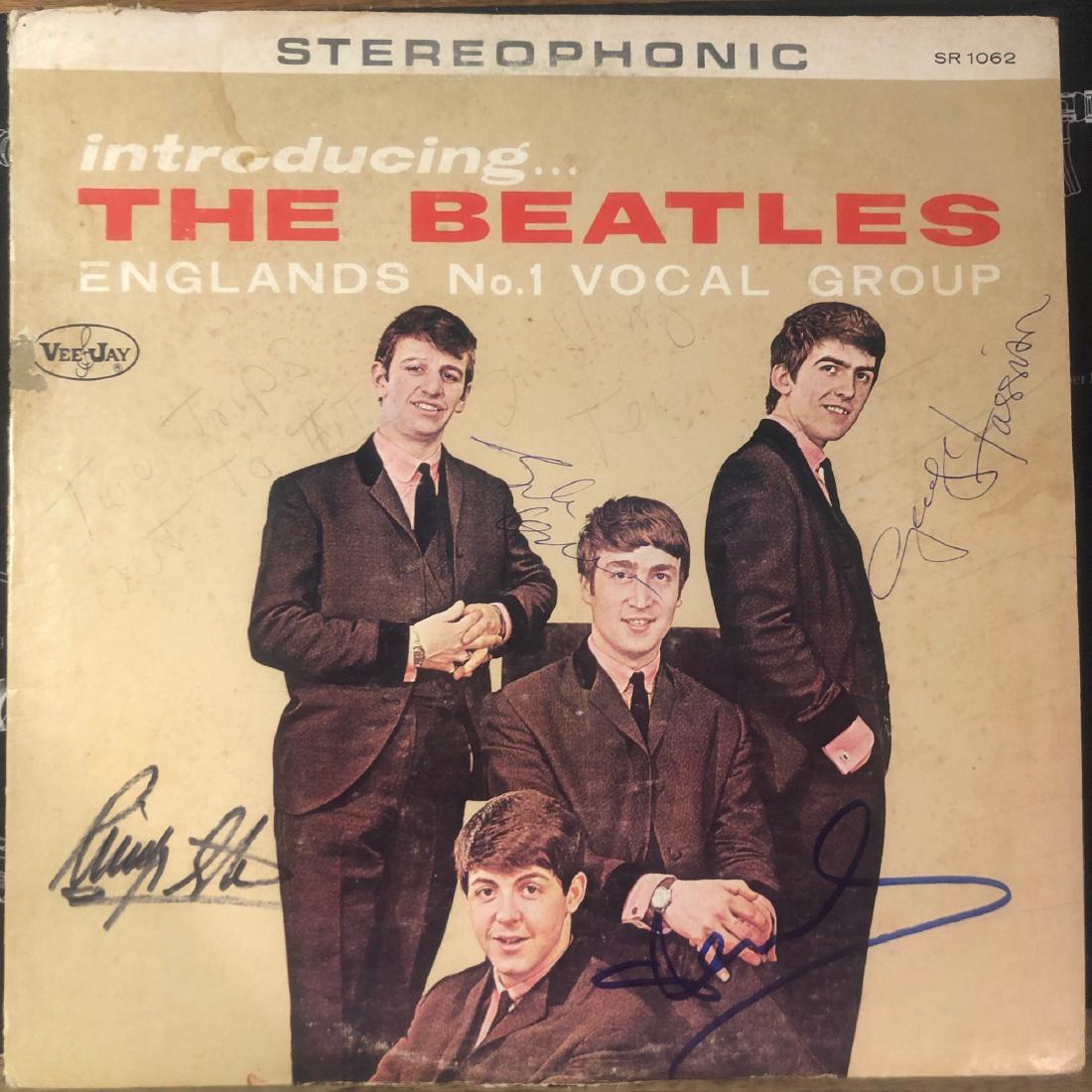 Signed Introducing The Beatles Album (1 of 1)