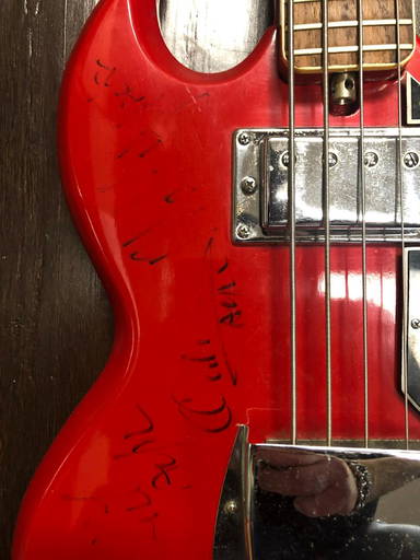 Signed AC/DC Guitar - May 19, 2019 | Laguna Beach Auction House in CA