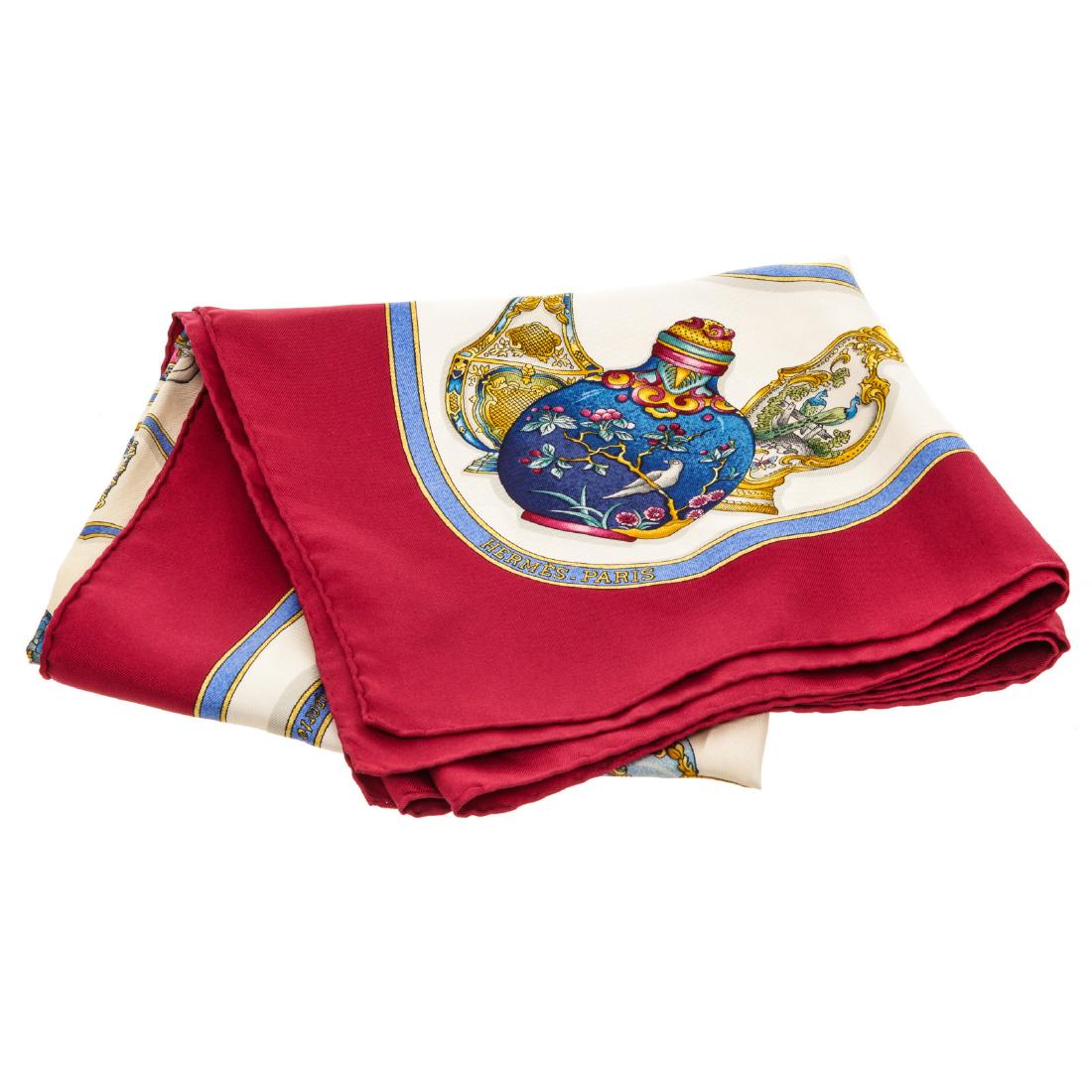 Hermes Burgundy Multicolor Qu'importe le Flacon (1 of 6)