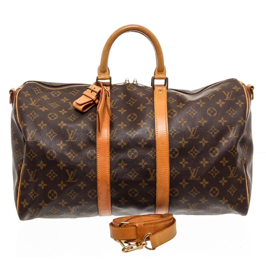 Louis Vuitton Monogram Keepall Bandouliere 45 cm Duffle (1 of 9)
