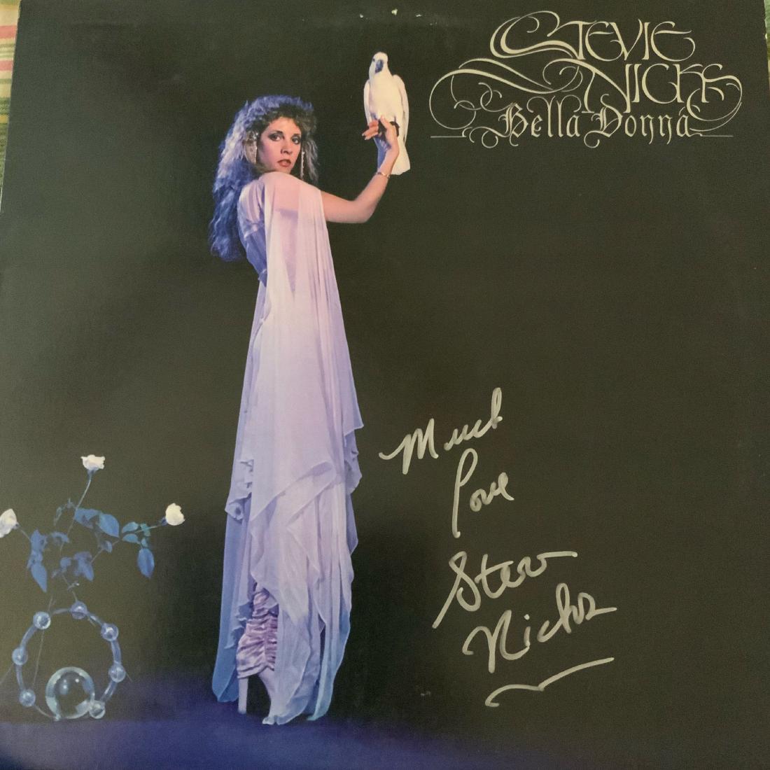 Signed Stevie Nicks Bella Donna Album (1 of 1)
