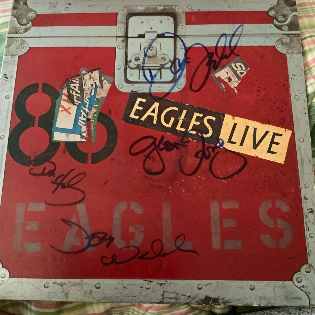 Signed Eagles Eagles Live Album (1 of 1)