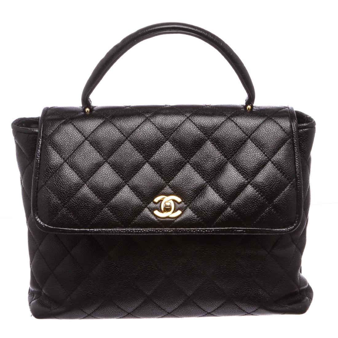 Chanel Jumbo Flap Satchel Bag (1 of 10)