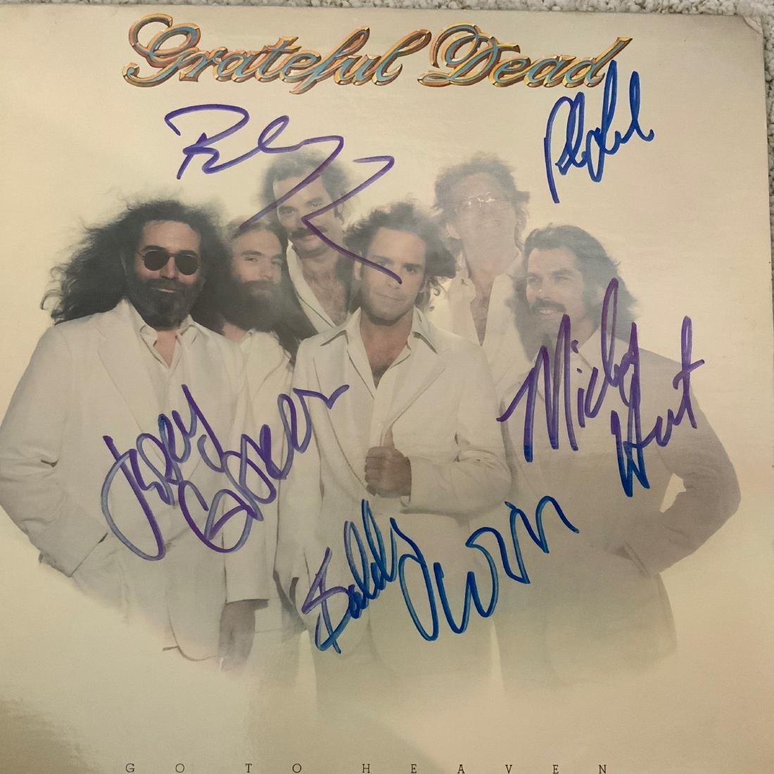Signed Grateful Dead Go To Heaven Album (1 of 1)