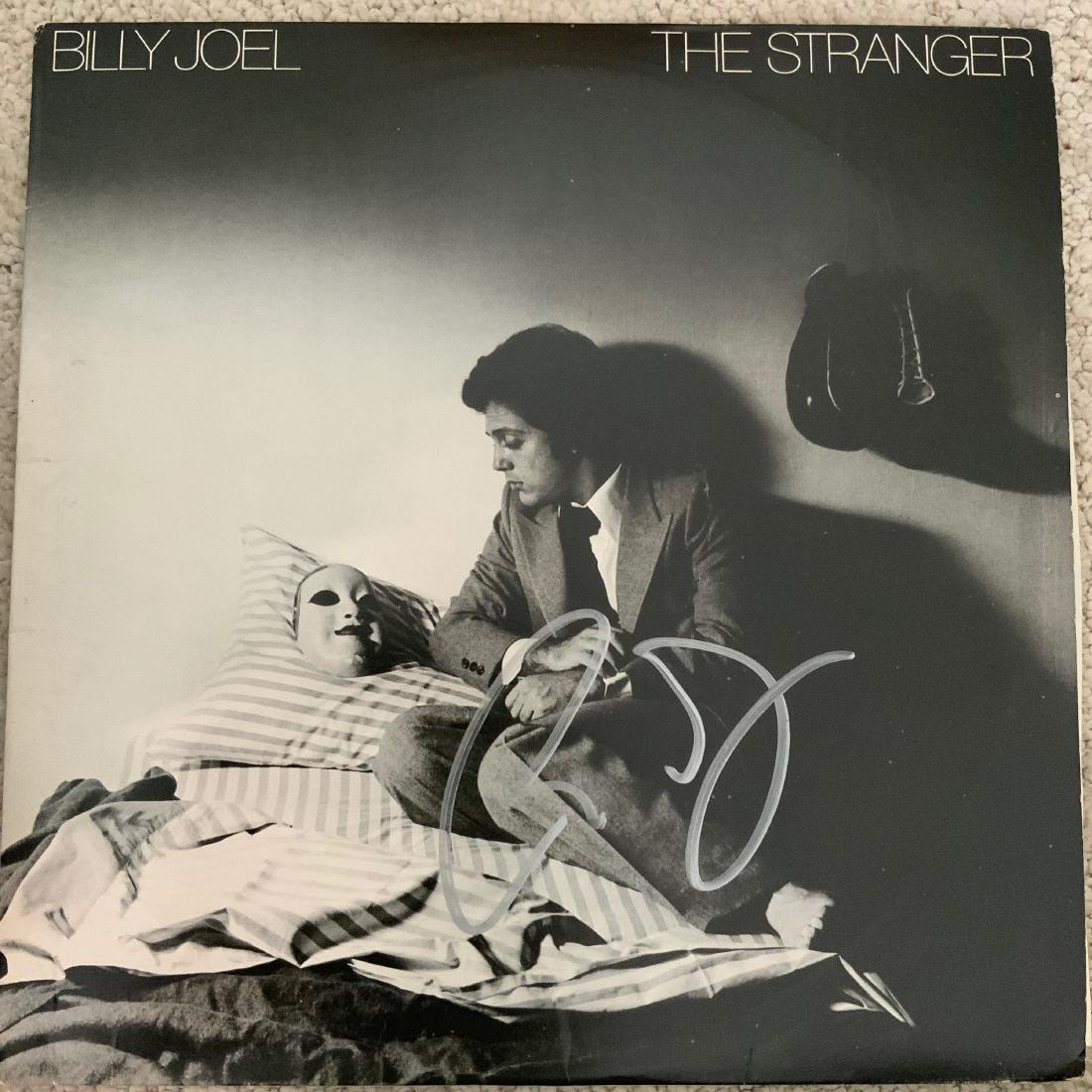 Signed Billy Joel The Stranger Album: Signed by Billy Joel