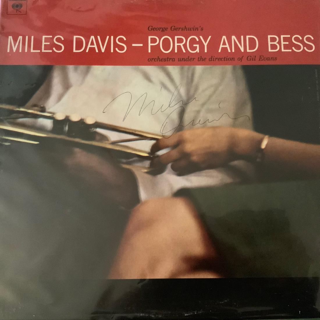Signed Miles Davis Porgy And Bess Album (1 of 1)