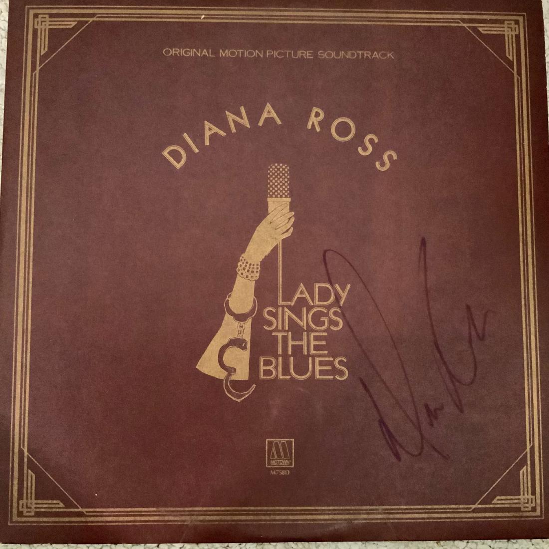 Signed Diana Ross Lady Sings The Blues Album (1 of 1)