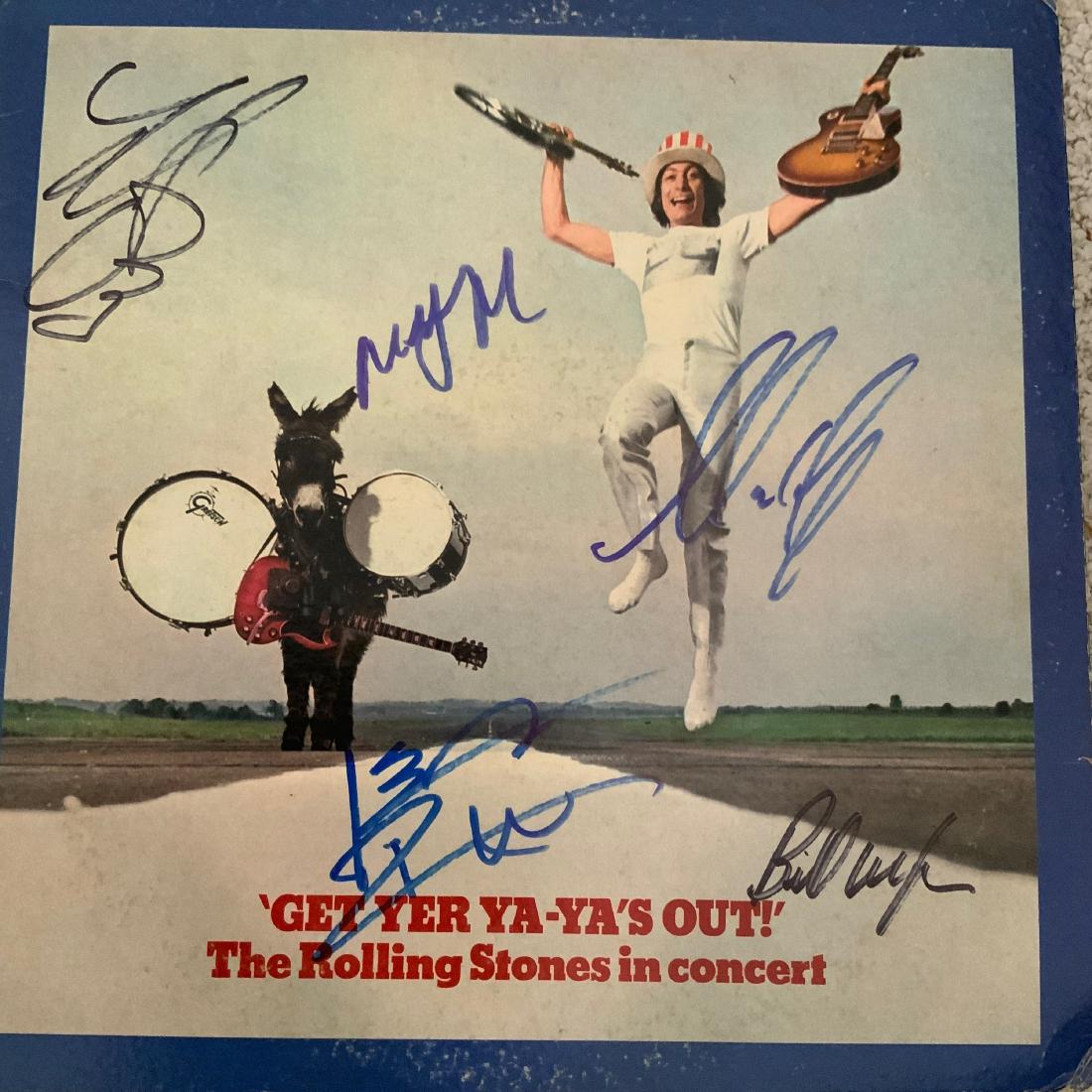 Signed Rolling Stones Get Yer Ya-Yaâ€™s Out Album (1 of 1)