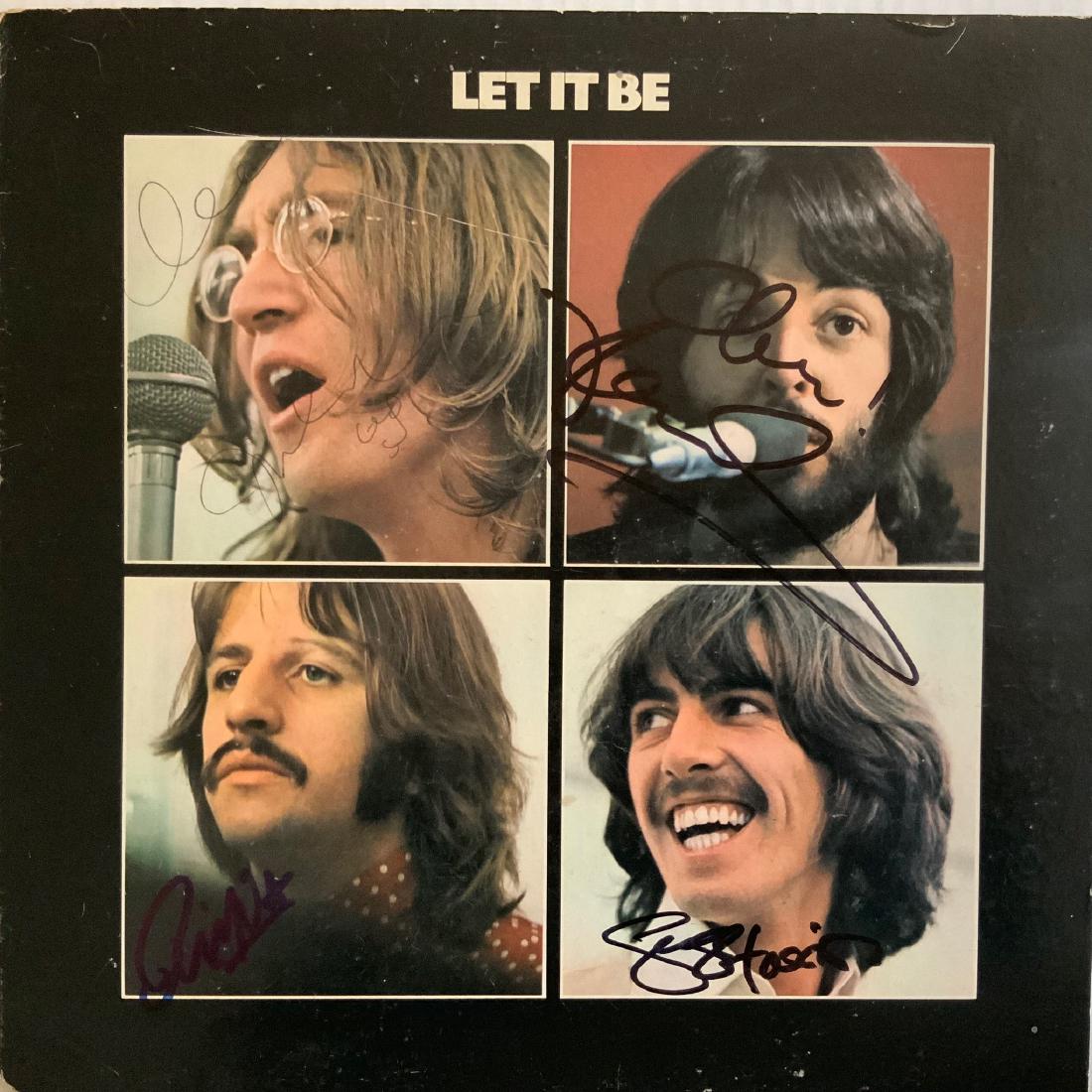 Signed Beatles Let It Be Album (1 of 1)