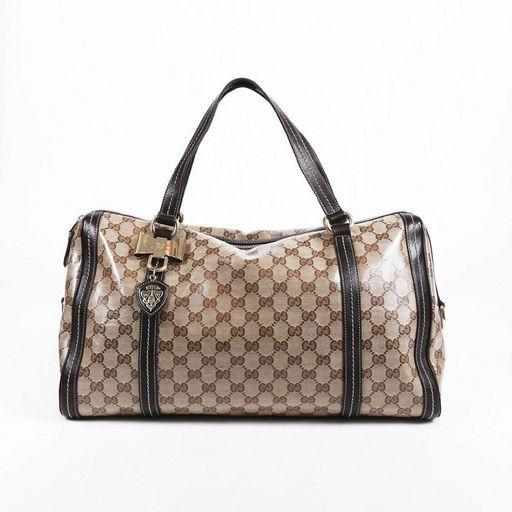 Gucci Medium Guchessa Boston Gg Crystal Bag
