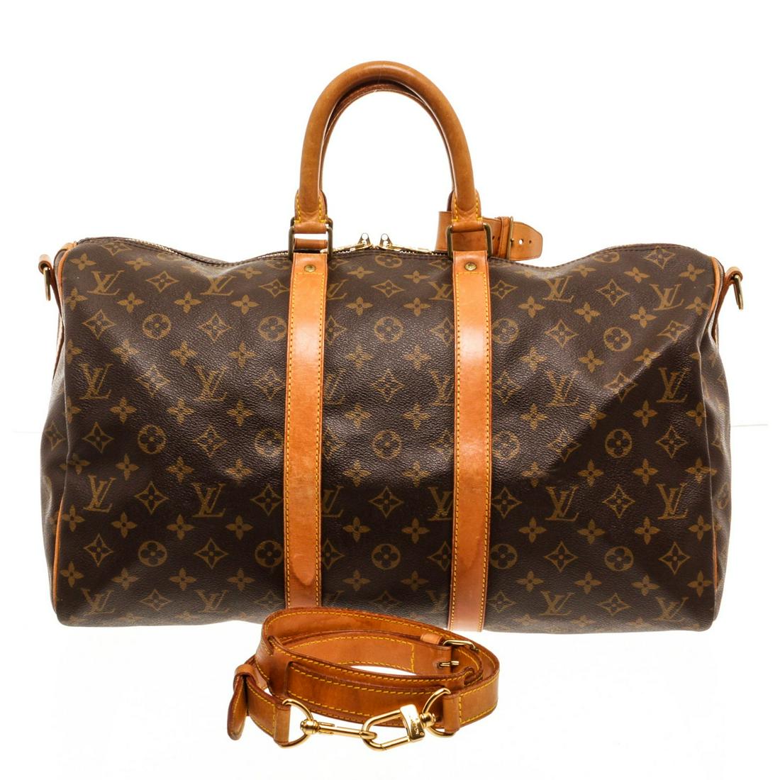 Louis Vuitton Monogram Keepall Bandouliere 45 cm Duffle (1 of 8)