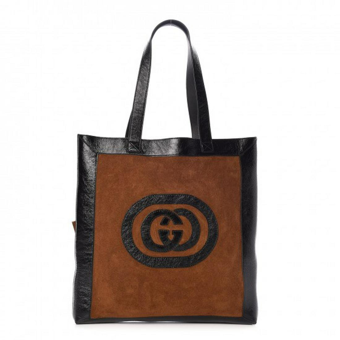 GUCCI Suede Ophidia Tote (1 of 9)