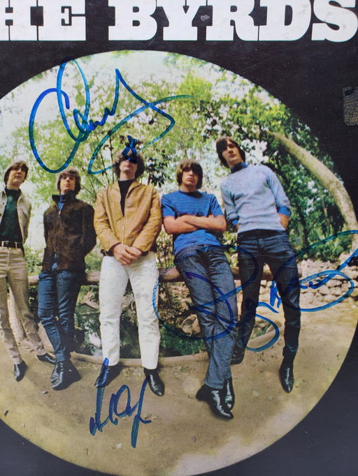 Signed Byrds Mr Tambourine Man Album Aug 24 19 Laguna Beach Auction House In Ca