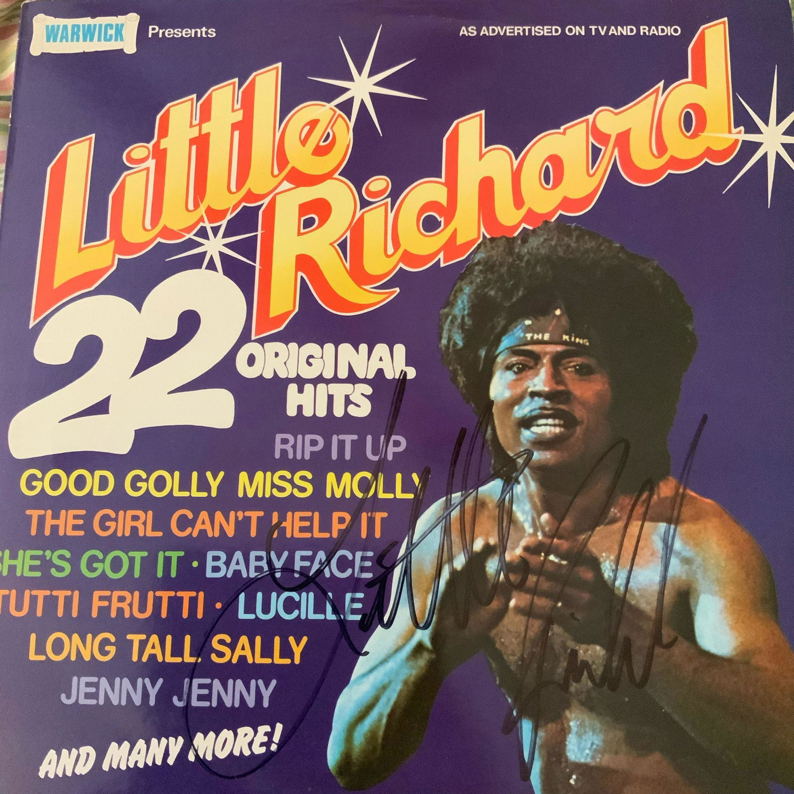 Signed Little Richard 22 Album (1 of 1)