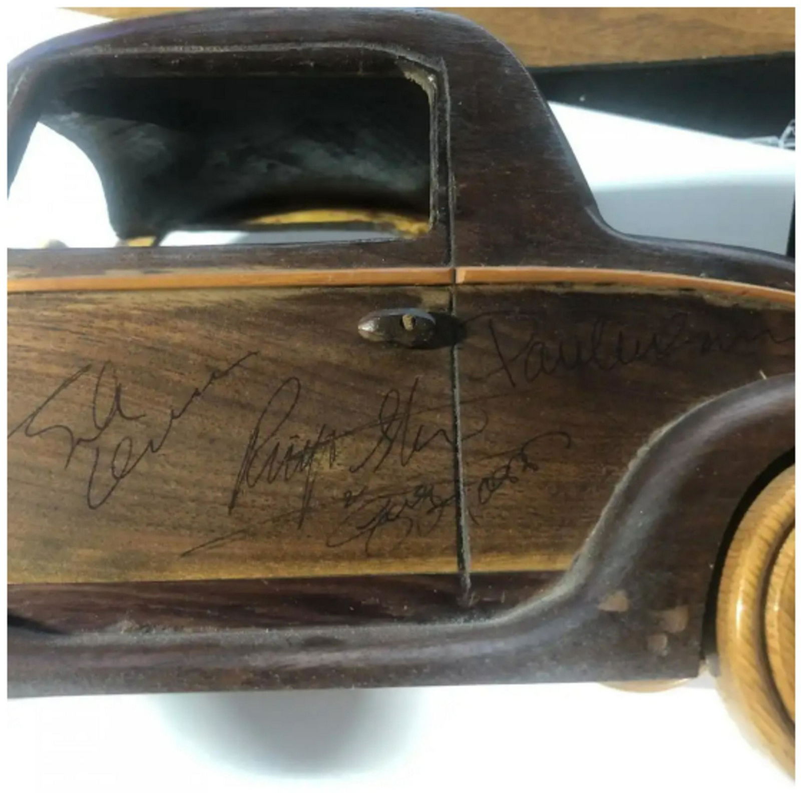 Signed Beatles Car (1 of 2)