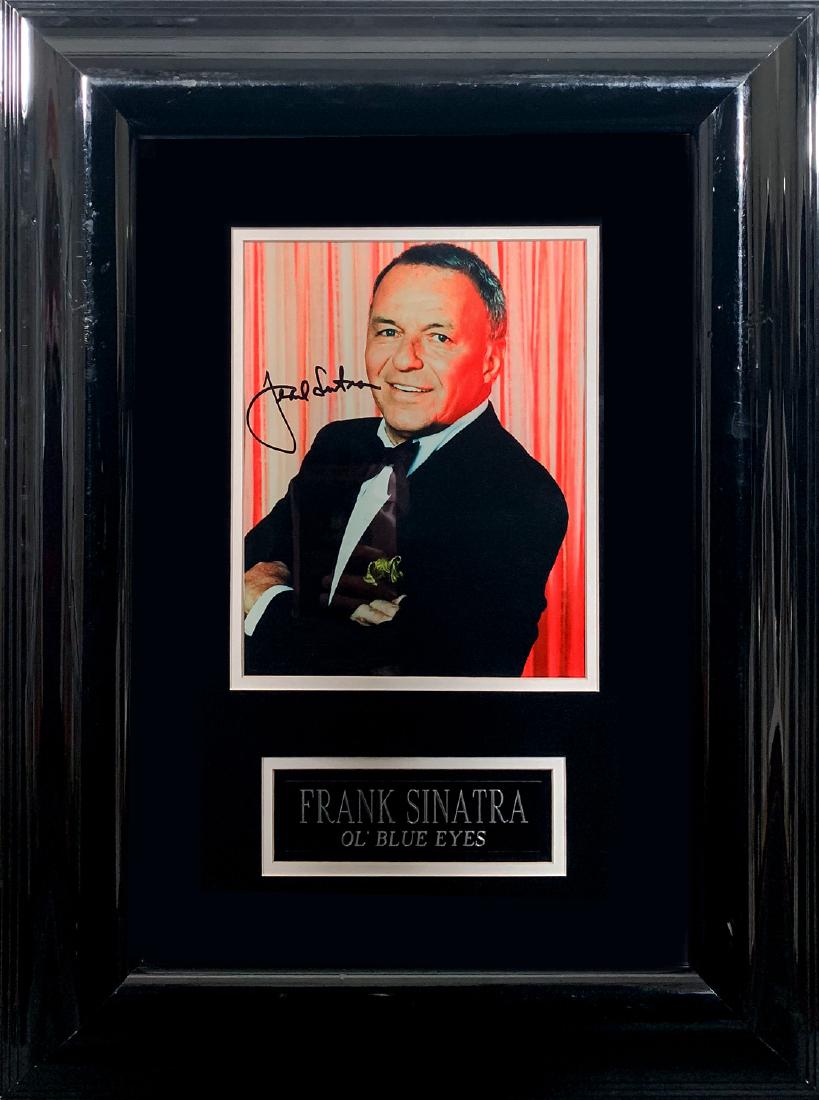 FRANK SINATRA "Ol' Blue Eyes" RARE Signed 8x10 (1 of 2)