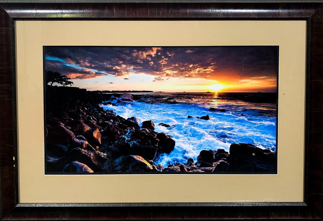 STUNNING 'Quarry Sunset' Photograph Art by BEN (1 of 2)