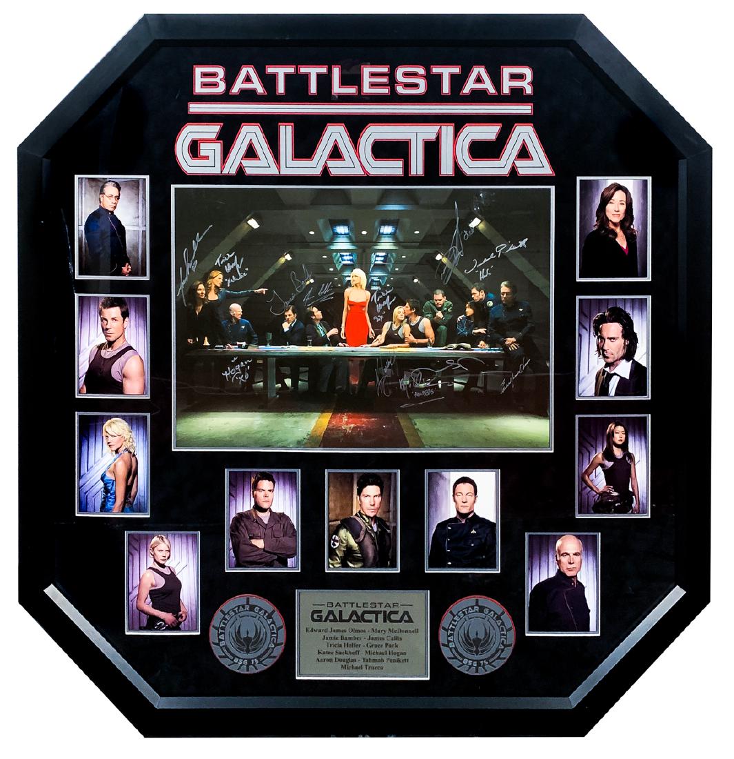 "BATTLESTAR GALACTICA" Signed 24"x16" Photo - Custom (1 of 11)
