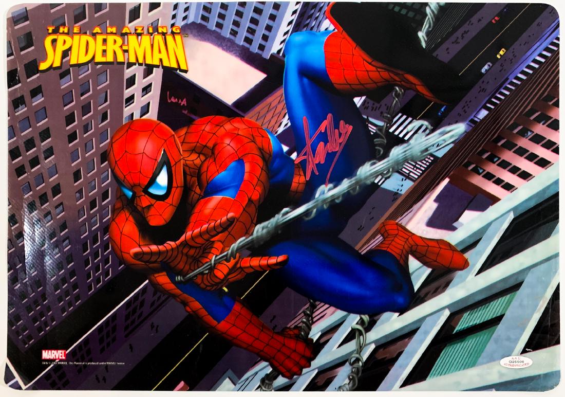 "SPIDER-MAN" Stan Lee Graphic Mat (1 of 3)