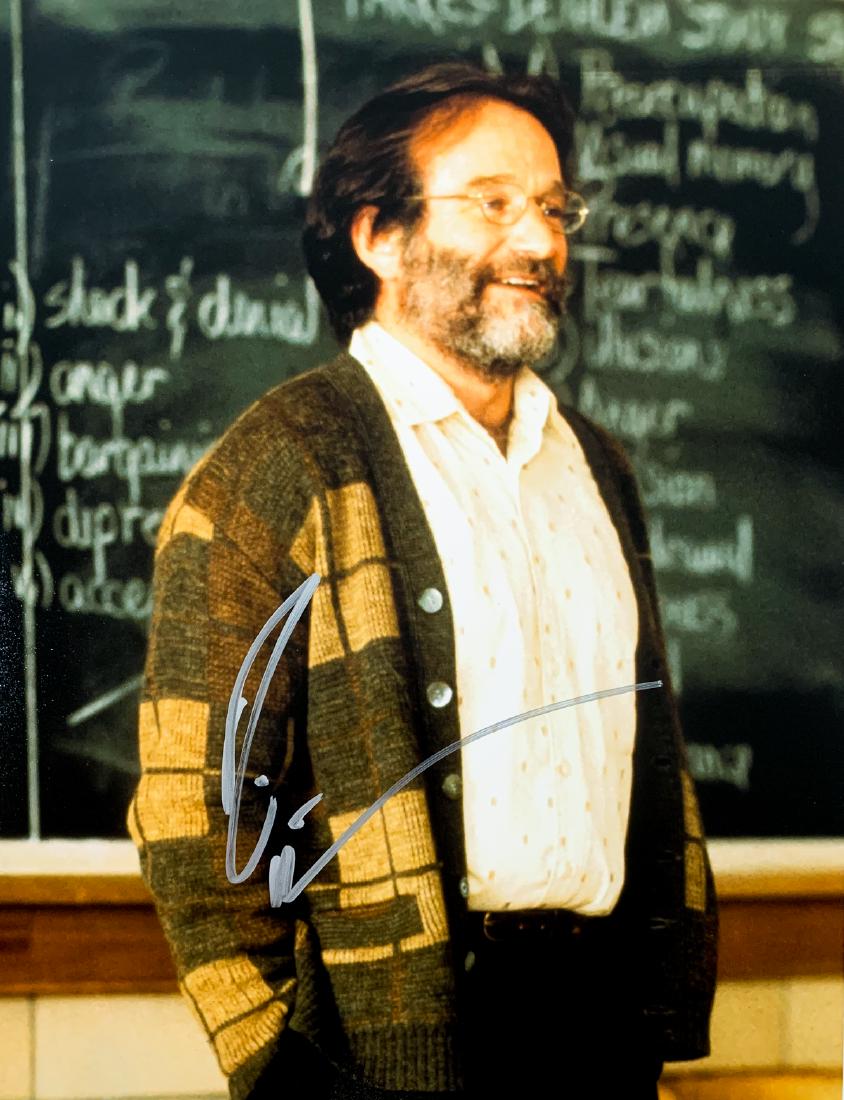 "GOOD WILL HUNTING" Robin Williams Signed 11x14 Photo (1 of 2)