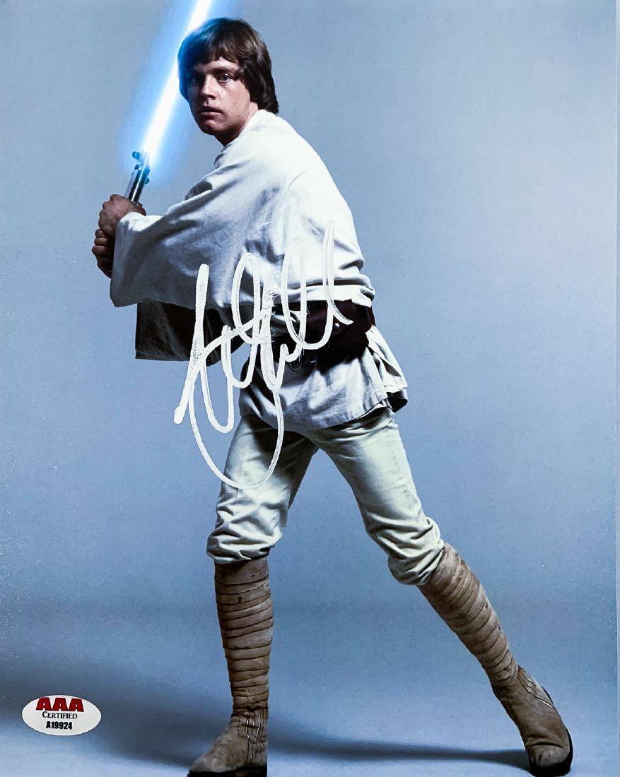 "STAR WARS" Mark Hamill 'Luke Skywalker' Signed 8x10 (1 of 3)