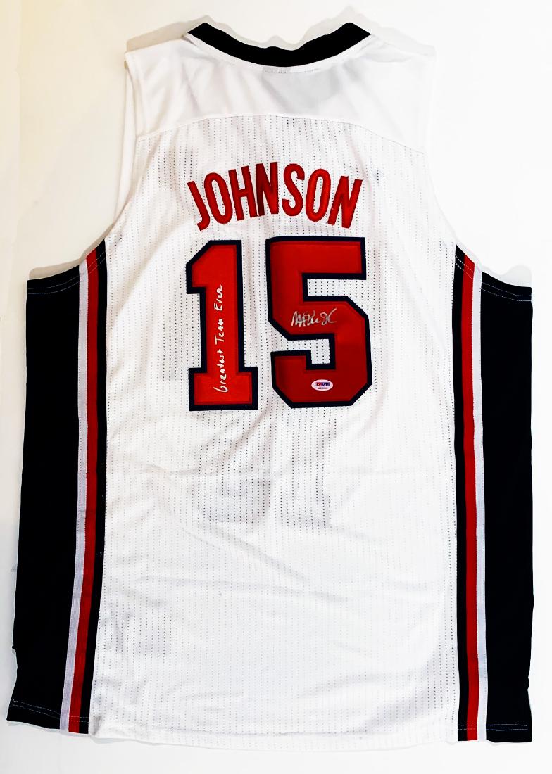magic johnson 1992 dream team jersey