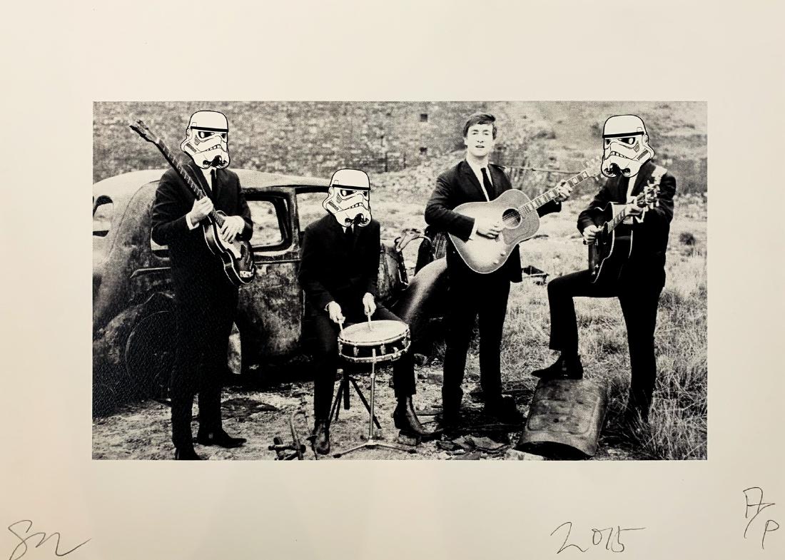 SIA 'Stormtrooper Beatles' Lithograph (DEATH NYC) (1 of 5)