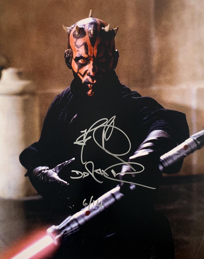 "STAR WARS" Ray Park Signed 16x20 Limited Edition 6/14 (1 of 2)